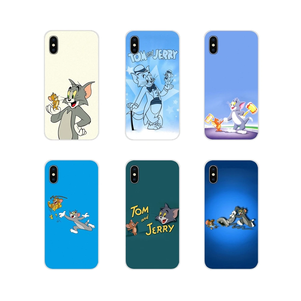 

For Huawei P Smart Mate Honor 7A 7C 8C 8X 9 P10 P20 Lite Pro Plus Tom And Jerry Accessories Phone Shell Covers