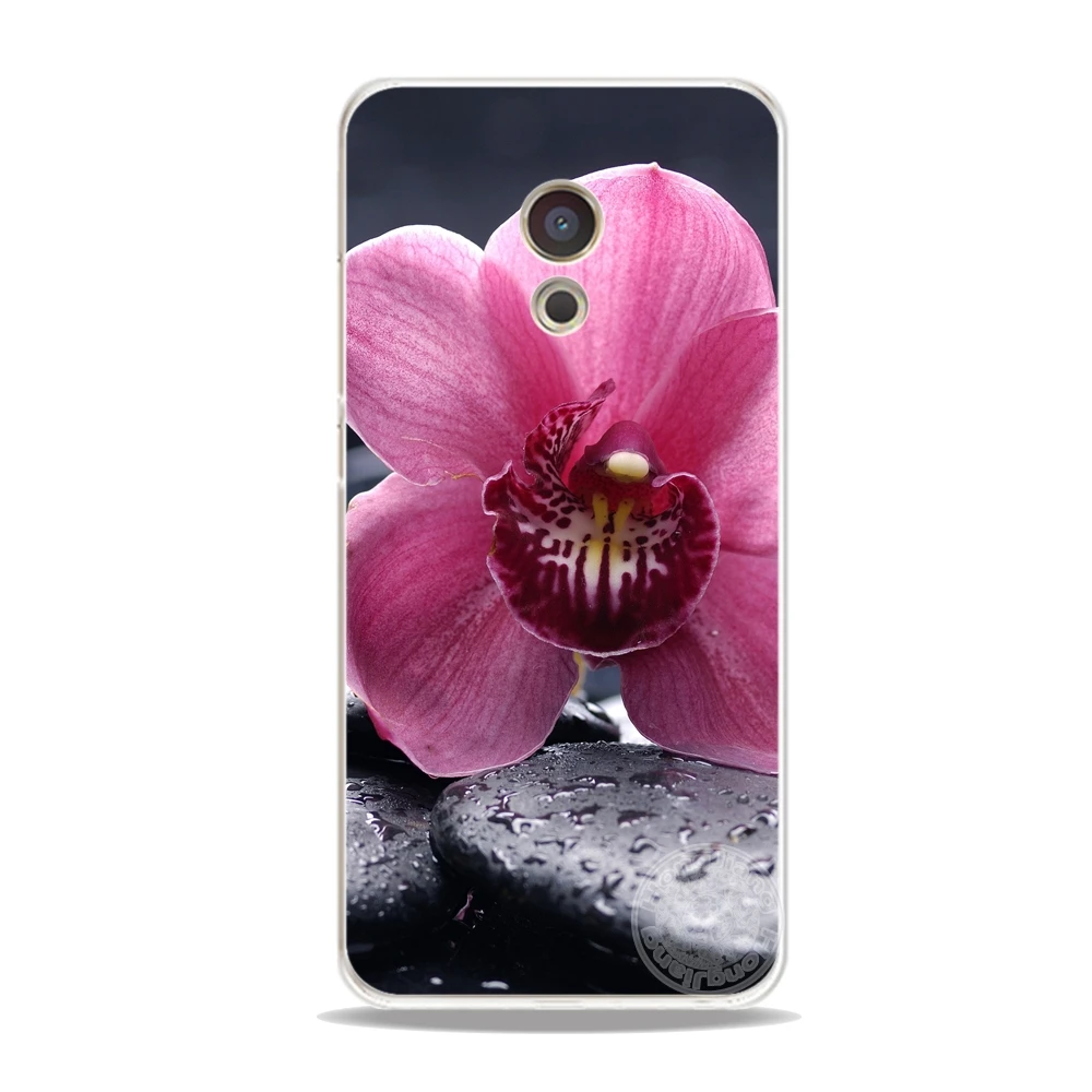 HAMEINUO настольные обои бесплатные орхидеи Обложка для Meizu M5 M5S M6 M2 M3 M3S MX4 MX5 MX6 PRO 6 5 U10