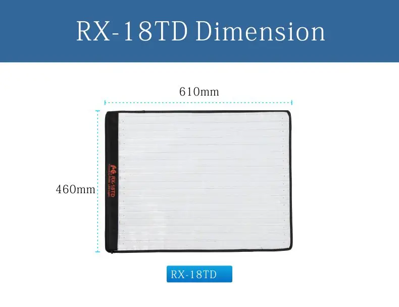 Falcon Eyes RX-18TD Flexible LED Panel Video Light 100W