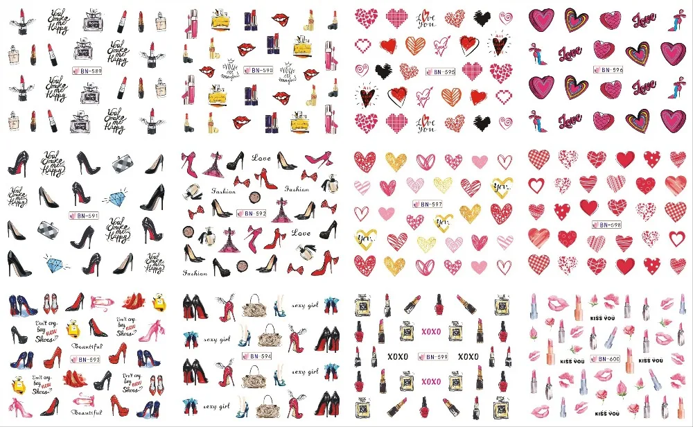 Наклейки на ногти Озон