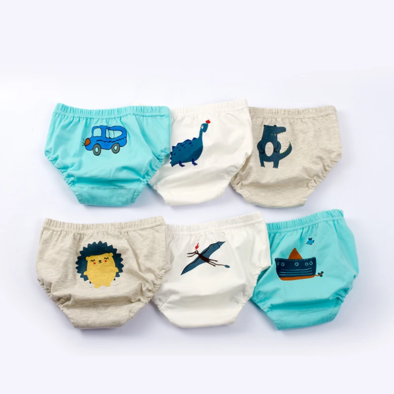 unisex baby boys and girls underpants cartoon soft cotton  (2)
