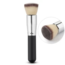 NEW Professional Makeup Brush Soft Flat Top Foundation Liquid Cream Powder Blending Flawless Brush Cosmetic Beauty Tool