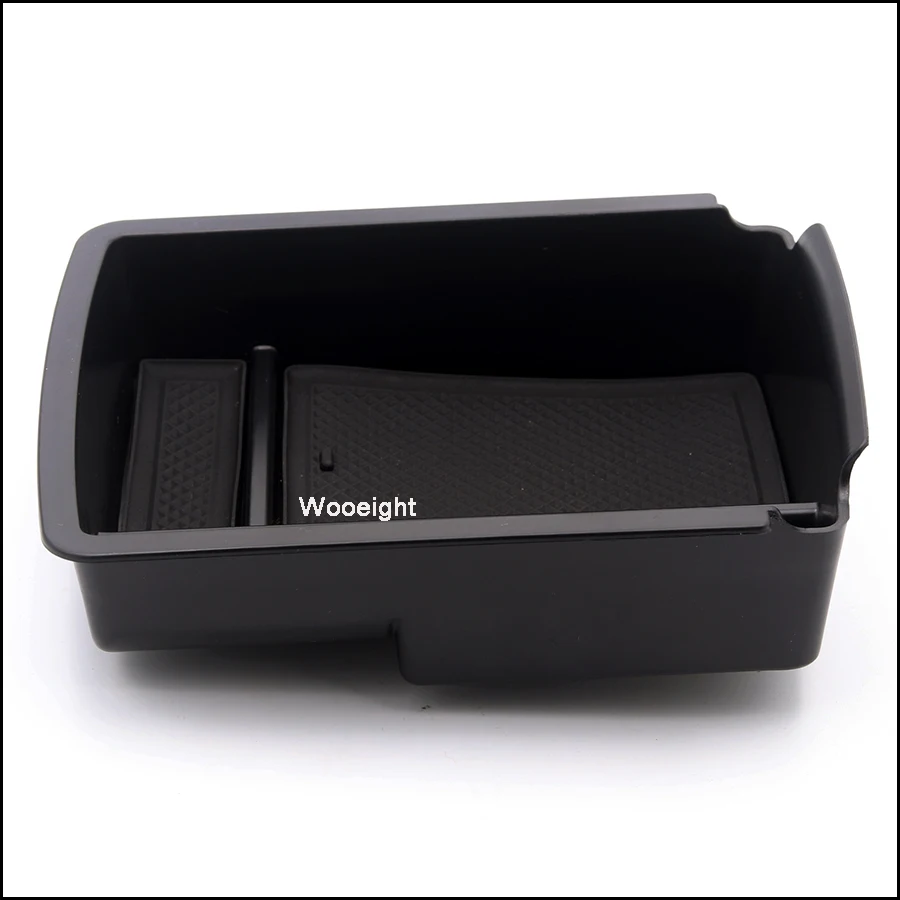 Wooeight Car Glove Box Armrest Center Console Box Secondary Storage Tray Holder Organizer For VW Golf MK7 GTI 2014 2015- 2018 (5)