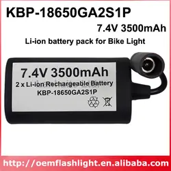 Высококачественный KBP-18650GA2S1P 7,4 V 3500 mAh 2 x NCR18650GA Перезаряжаемый 18650 литий-ионный аккумулятор