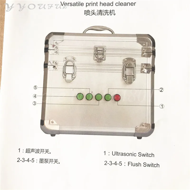 Профессиональная печатающая головка ультразвуковая чистая машина для Epson DX2 DX4 DX5 DX6 DX7 TX800 Mimaki Xuli Allwin печатающая головка для мытья ванны