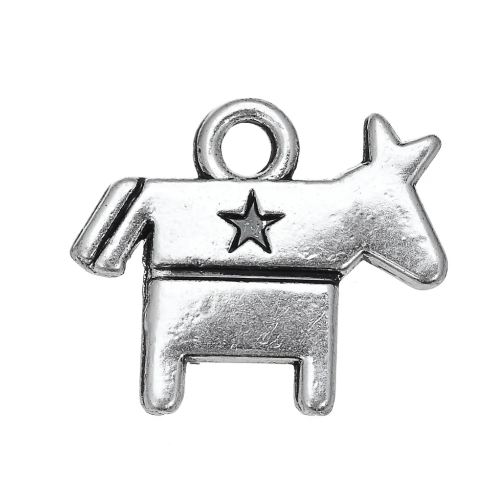 My shape 30 шт демократный символ Ослик подвески|charm charm|democrat charmsymbol charms |