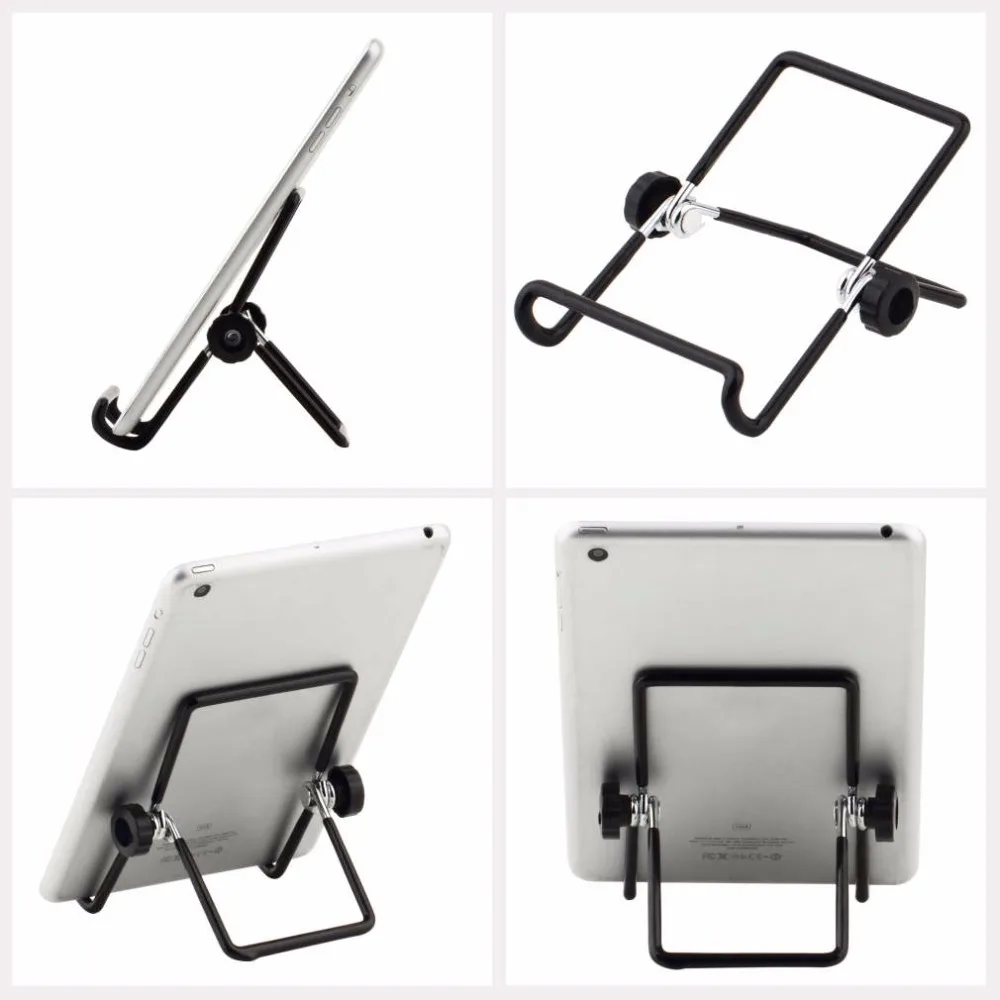 1PC Universal 180 Degree Metal Adjustable Foldable Tablet PC Stand