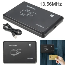13,56 МГц USB M ifare RFID Бесконтактный датчик приближения Смарт-карты/считыватель ID карт 14443A с USB кабелем