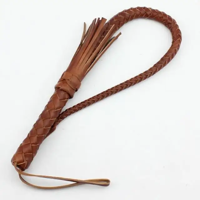Authentic pure leather whip / retired jockey whips / leather