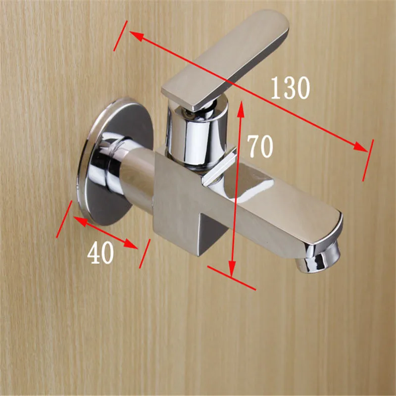 Pia Wc Torneira Bibcocks Wall Mounted Único