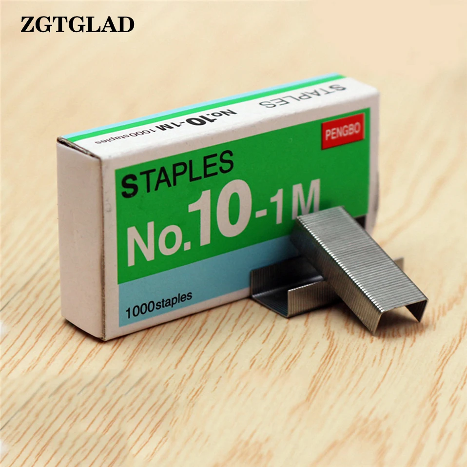 ZGTGLAD 2 Boxes NO.10 SIZE Staples Box For Stapler Office Home School
