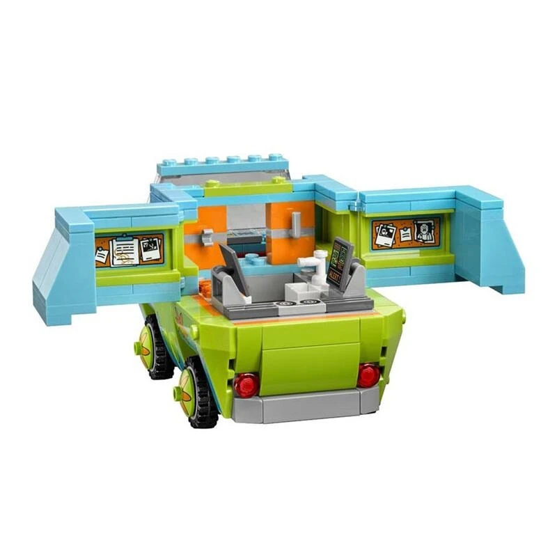 

new toy Scooby Doo The Mystery Machine Building Block Toys Set Bricks Boy Kid Toys educational For Children