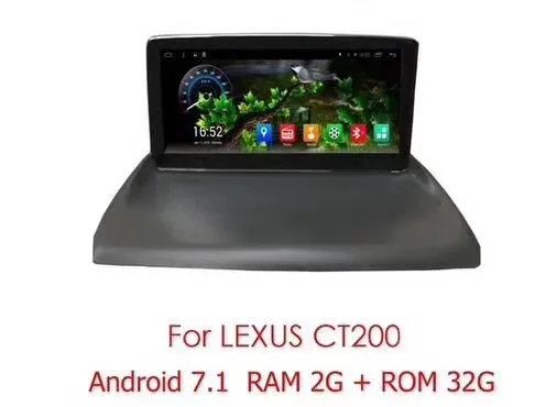 Choghat автомобильный мультимедийный плеер четырехъядерный Android 7 0 радиоприемник GPS