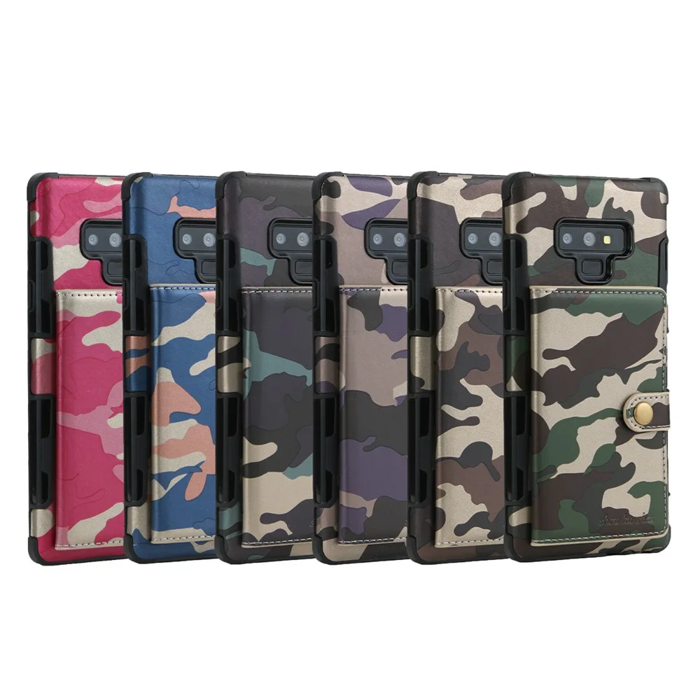 

GrassRoot Army Camo Camouflage Case For Samsung Galaxy S8 S9 S10 S10E Plus Note 8 9 Note9 Leather Wallet Phone Bag Case Cover