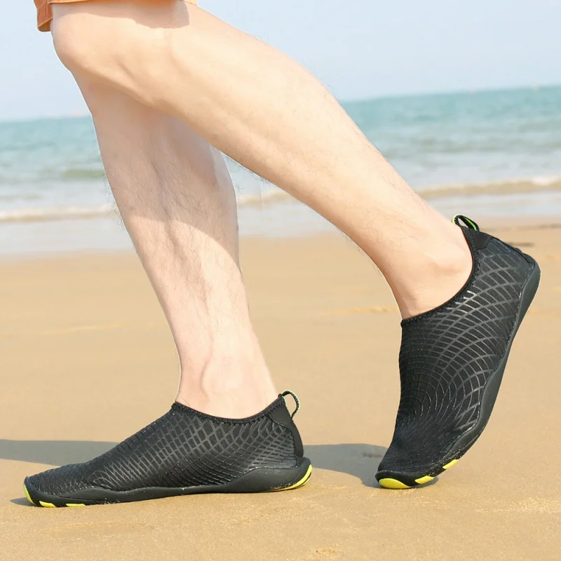 Уличные летние кроссовки для мужчин и женщин пляжные речные купальные туфли пластиковые 3 стиля Высокое качество Мужская пляжная спортивная обувь для дайвинга