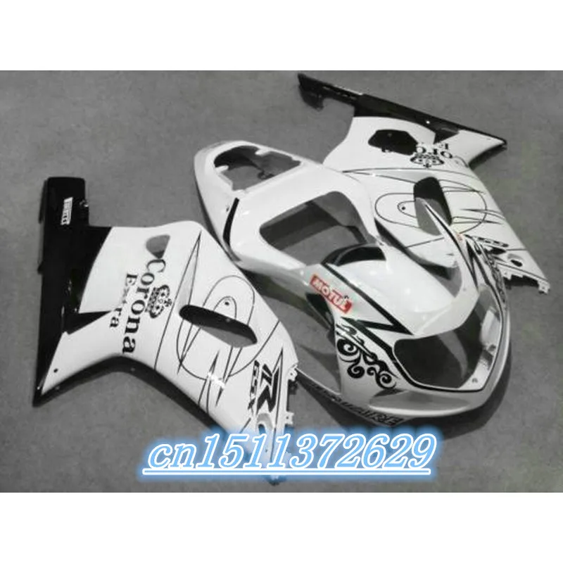 Для 2001 2003 GSXR600 750 01 02 03 GSXR750 K1 GSXR 600 черные/белые Обтекатели для SUZUKI | Автомобили и