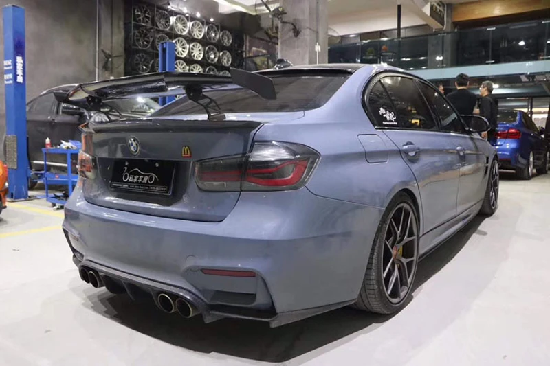 Универсальный задний спойлер на багажник для BMW Audi Benz M2 M3 M4 A3 A4 A5 W205 W204 ABS пластик