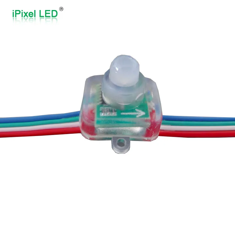 WS2801/TM1914IC 12 мм светильник светодиодный пиксельный свет IP65 DC5V 0 3 Вт 50 шт./цепь | Лампы