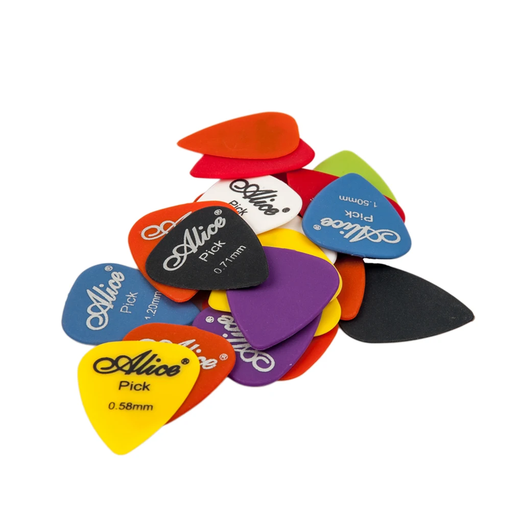 NAOMI Guitar pick s 24 шт. акустическая электрическая гитара pick s Plectrums+ чехол для гитары Ассорти разной толщины аксессуары для гитары