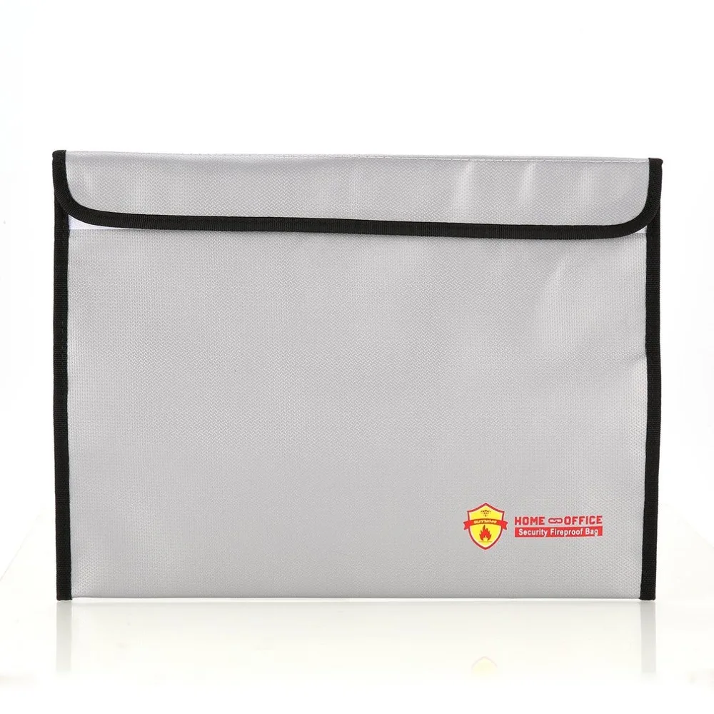 

Battery Safe Bag Explosion-proof Folder Security Fireproof Bag Bank Storage Home Office Document File Bag Safety Guard Pouch