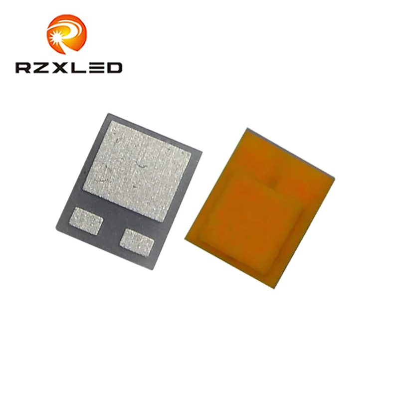 50 шт./лот светодиодный желтый чип 5 Вт 3 в amber2000K 2300K 1800K Suface Mount 2016 пакет для фар