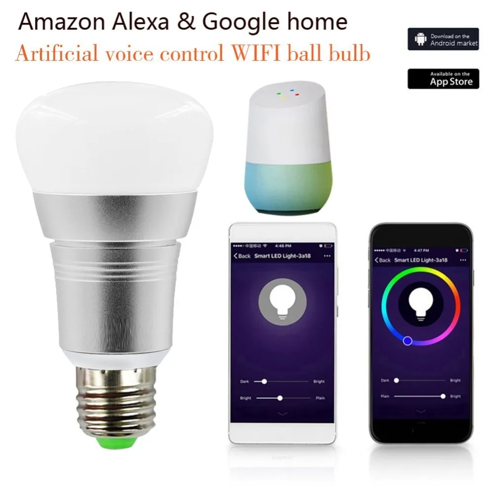 Best Price Smart Light Bulbs APP Remote Control LED Smart WIFI Bulb LED