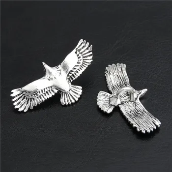 

8pcs Silver Color Zinc Alloy eagle Charms Pendants for Jewelry Making DIY Handmade Craft A2808
