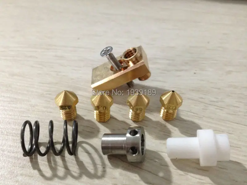 JennyPrinter for  UM2+ Olsson Block Nozzle Heated Hotend Kit for 3.00mm Filament 3D Printer DIY Part