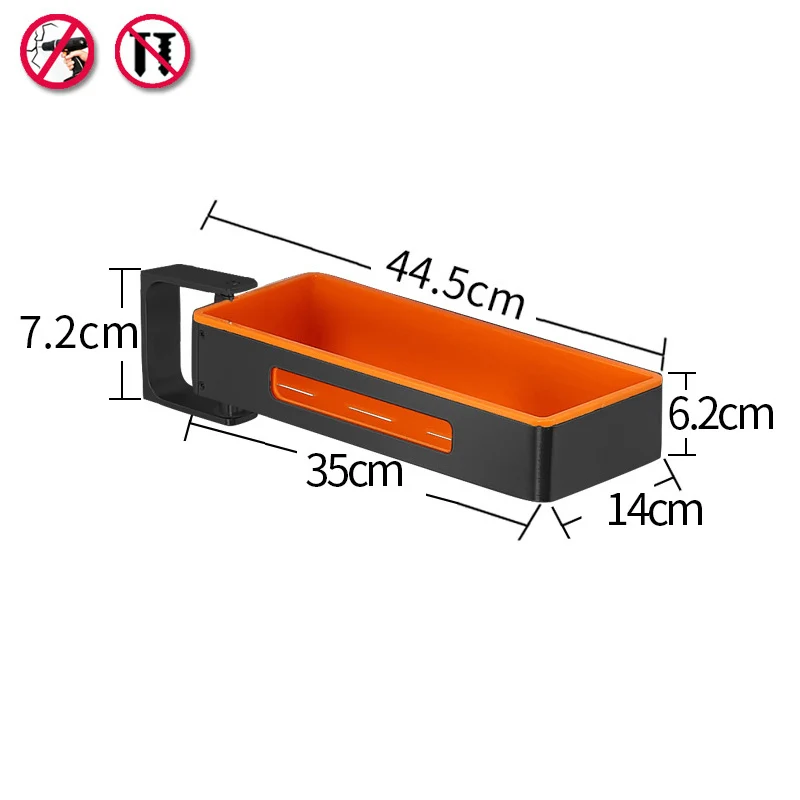 Кухонная полка для хранения, многофункциональное настенное крепление, дырокол, вращающийся на 180 градусов, 1/2 слой, Полка для специй, принадлежности для ванной комнаты, Органайзер
