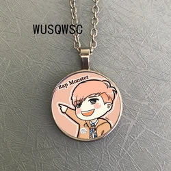 Wusqwsc Nueva Llegada Kpop Corea Banda Bangtan Niños Collar de Cristal Cabujón Foto Colgante Bts Collares Regalo de la Joyería para los Fans Wusqwsc Nueva Llegada Kpop Corea Banda Bangtan Niños Collar de Cristal Cabujón Foto Colgante Bts Collares Regalo de la Joyería para los Fans