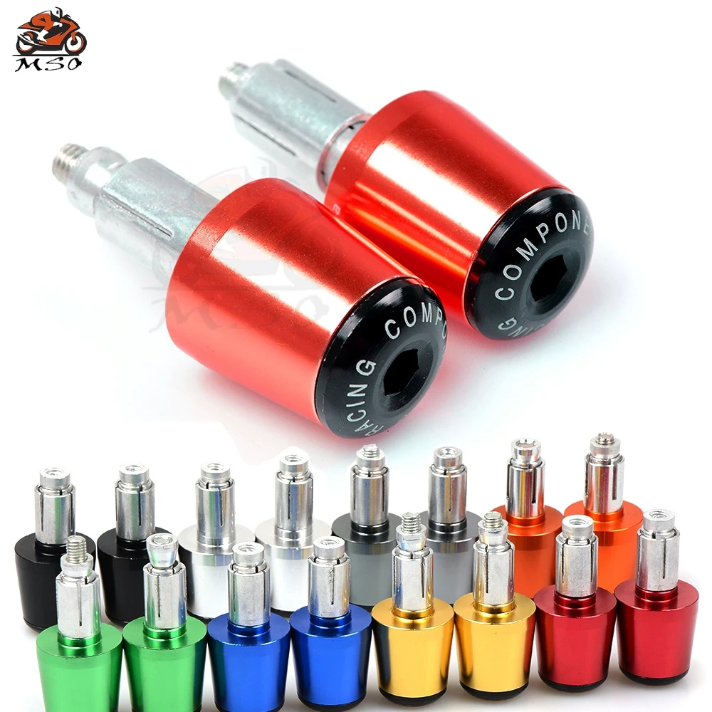 

7/8'' 22 mm universal motorcycle handlebar Counterweight grips ends for SUZUKI GSXS GSX-S GSXR600RR GSX-R GSF GSX 600 750 1000