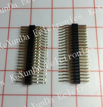 

100PCS 1.27MM 2*20 40PIN SMT SMD Pin Header FREE SHIPPING