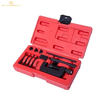 

Professional Removal Motorcycle Chain Tool, Chain Breaker Riveting Tool Kit Cutter ATV,Bike,Motorcycle,Cam Drive