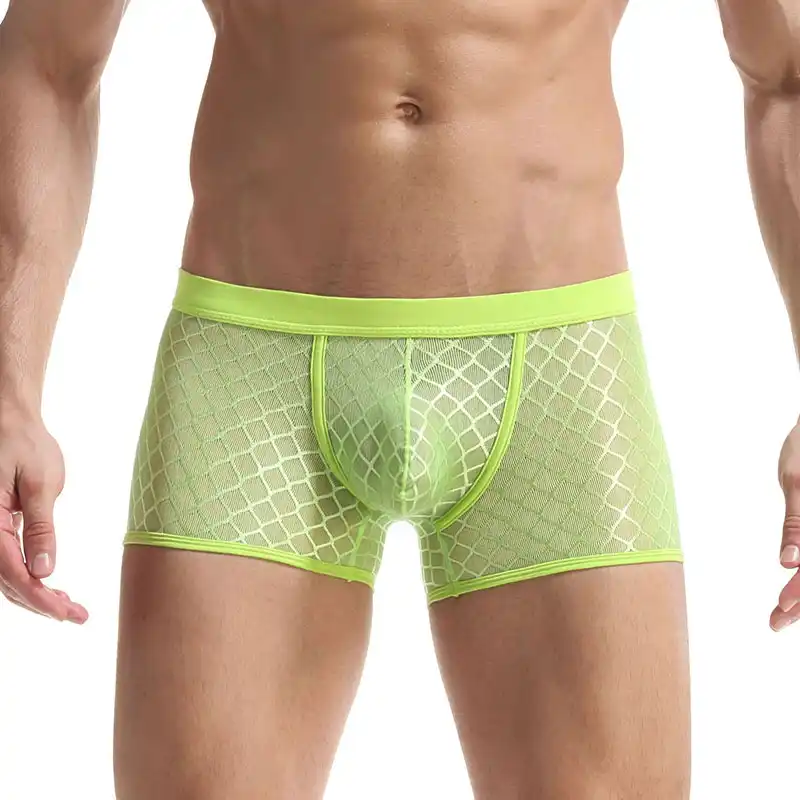 interior masculina transparente