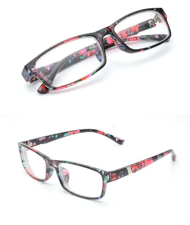 

Floral Myopia Glasses Eyewear-100 -150 -200 -250 -300 -350 -400 Ultralight Finished Women Men Short Sight Eyewear Spectacles
