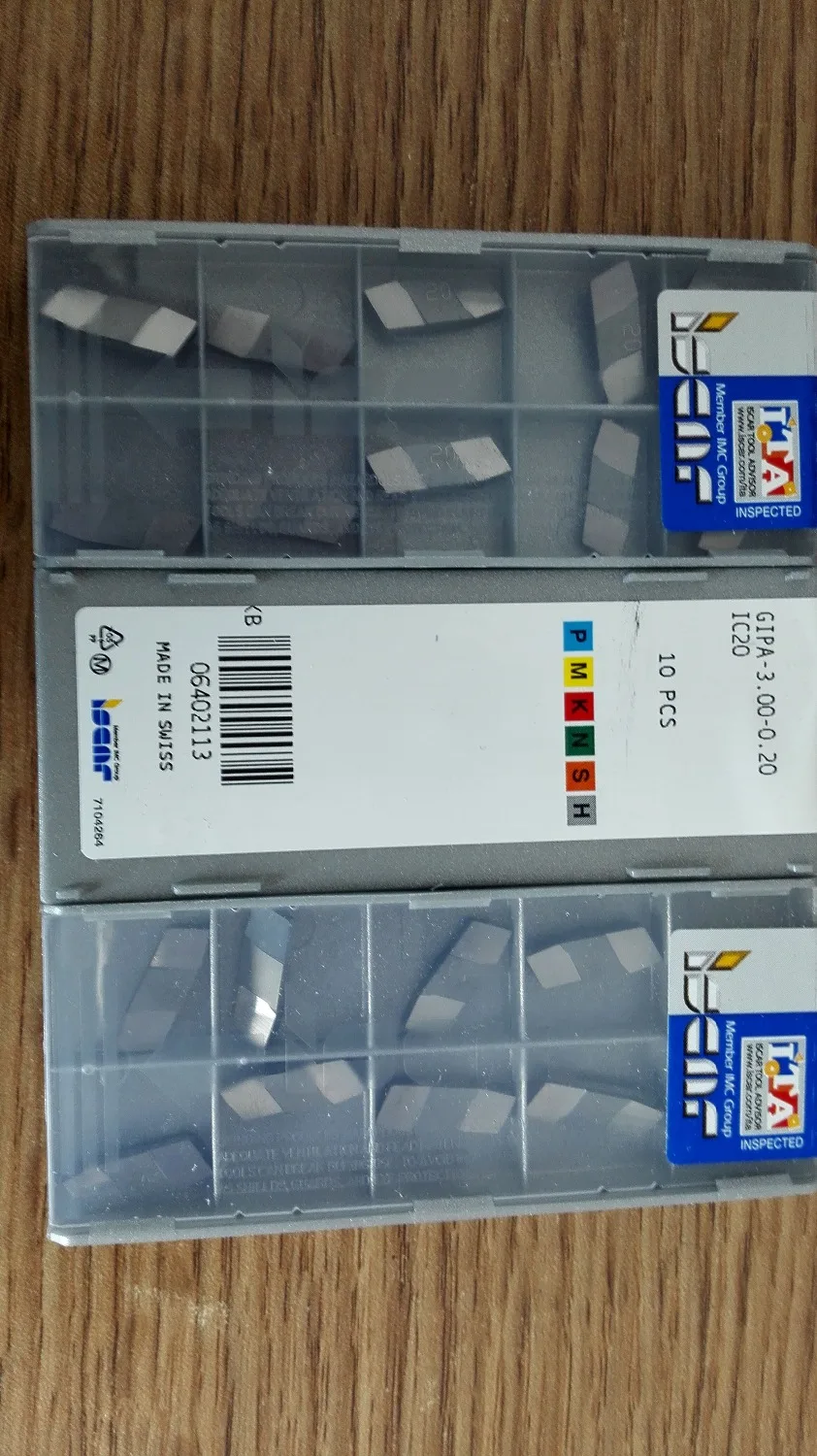 10 шт. iscar gipa3.00-0.20 ic20 двухсторонняя канавок резак вставки