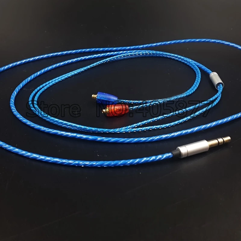 HI End Heart of Ocean Headphone Upgrade Cable For SE535 SE425 SE315 1 2M With Gold Plated 3 5MM Plug