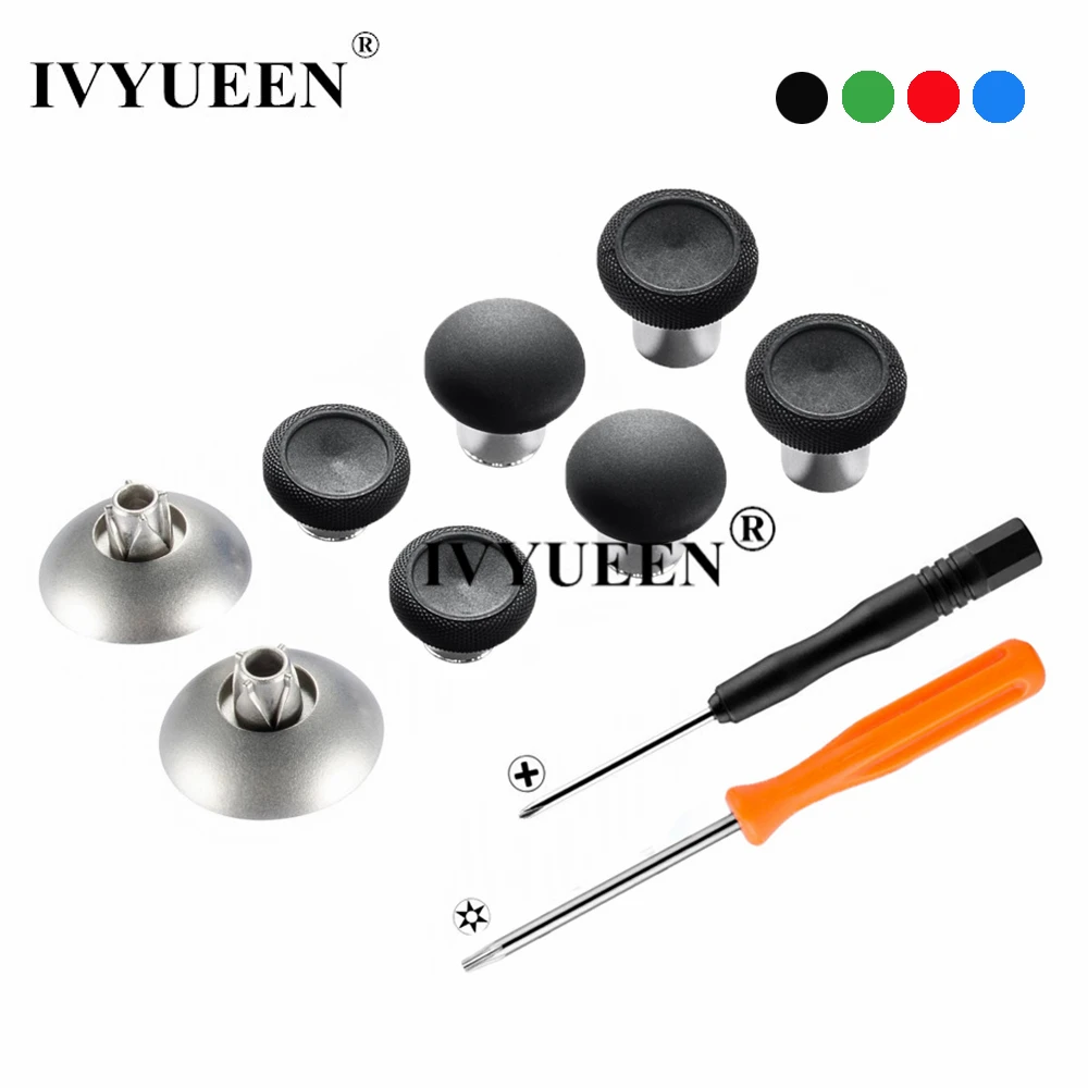 for dualshock 4 ps4 pro slim metal buttons thumb stick 12
