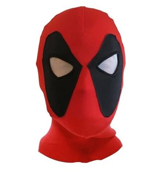 

Hot Movie Comics Deadpool Mask Anime Halloween Party Superhero Cosplay For Adult Men Red Mask