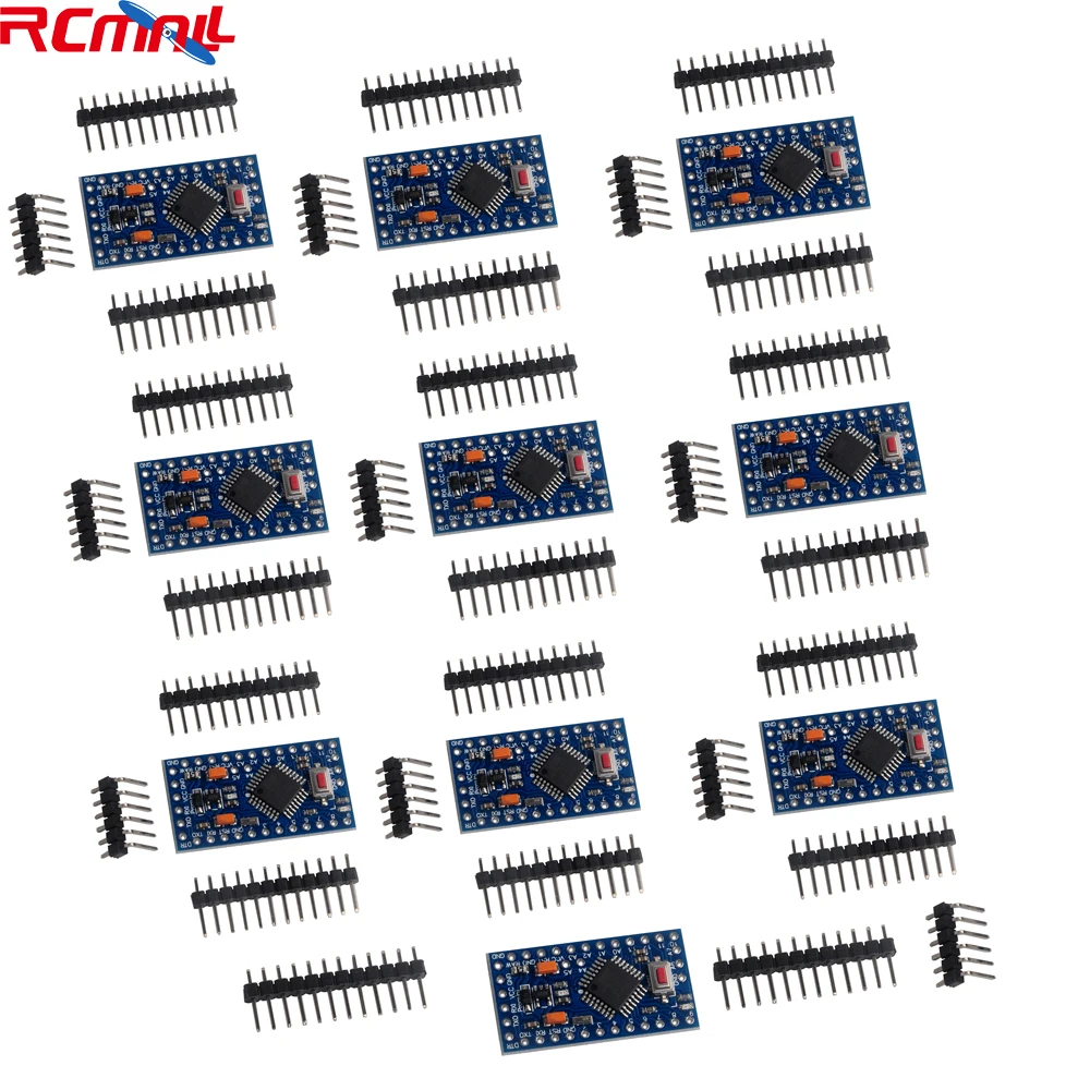 

10Pcs Pro Mini Atmega328P 3.3V 8M 8Mhz Replace ATmega128 For Arduino Nano Leonardo RCmall FZ0104