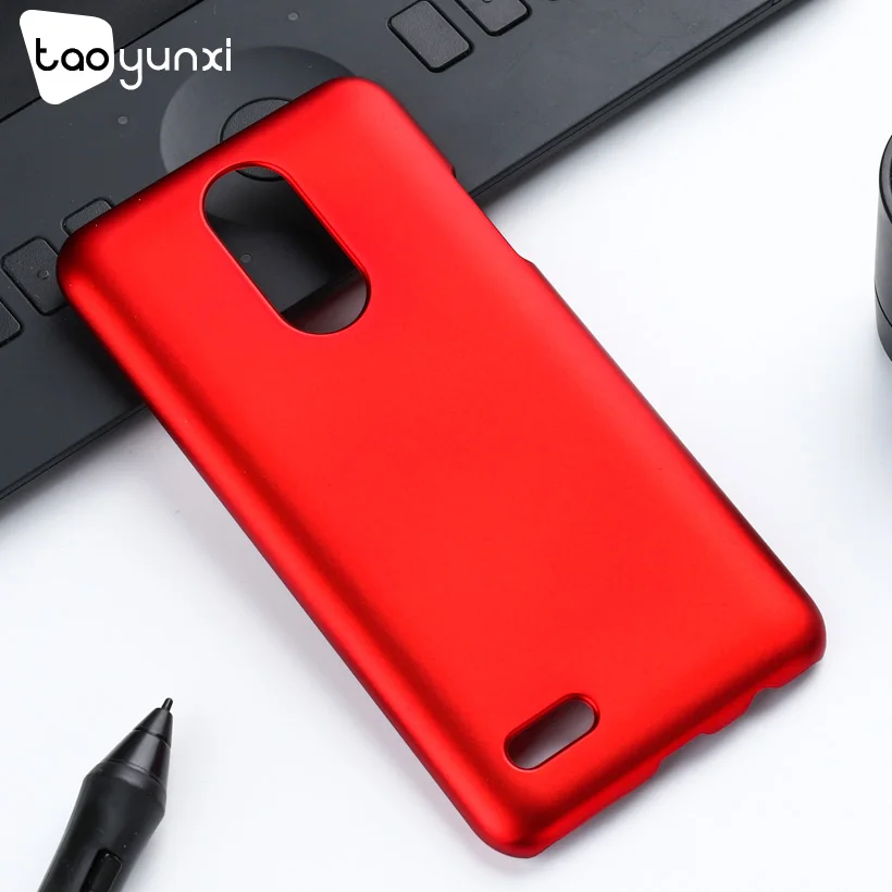 Чехол TAOYUNXI для LG K4 2017 пластиковый однотонный чехол X230 X230YK X230F M160 K8 Чехлы X300 M200N