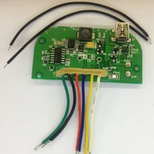 1 шт./лот 5 в солнечное зарядное устройство приемник модуль Солнечный контроллер 3,7 литиевых модуль зарядного устройства аккумулятора