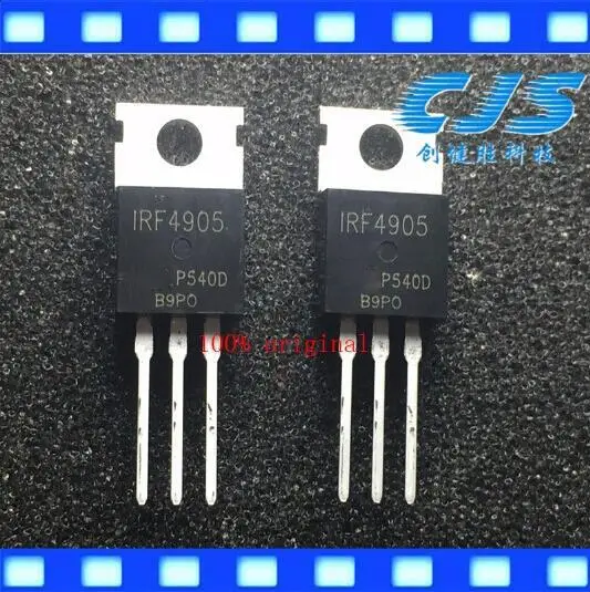 100% оригинал 10 шт. IRF4905 IRF4905PBF TO-220 | Электроника