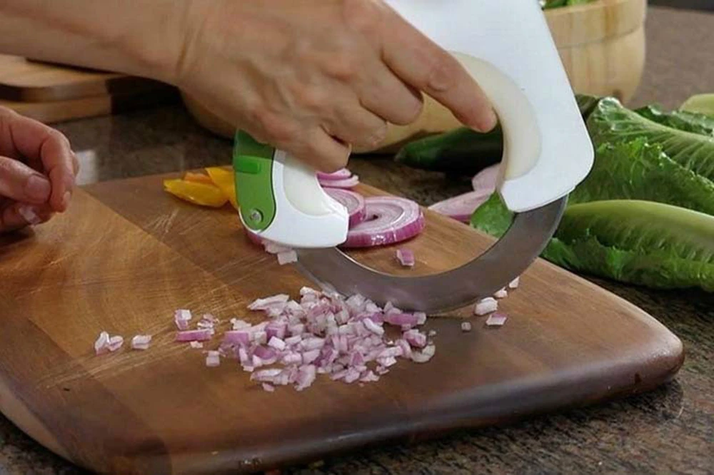 New Kitchen Accessories Vegetable Chopper Slicer Round Sharp Knife Easy Cutter (10)