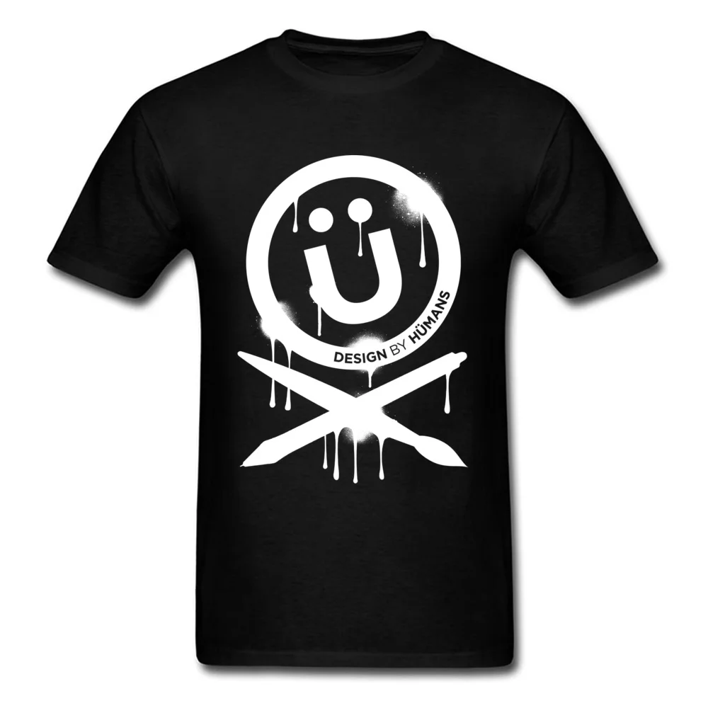 Camisa T Shirt New Arrival O Neck DBH Artist Series Splattered Logo Pure Cotton Young Tops Tees Design Short Sleeve Tops Tees DBH Artist Series Splattered Logo black