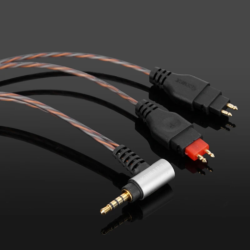 Сбалансированный аудиокабель 2 5 мм для наушников Sennheiser HD580 HD600 HD650 HD545 HD425 HD440 HD442 HD490