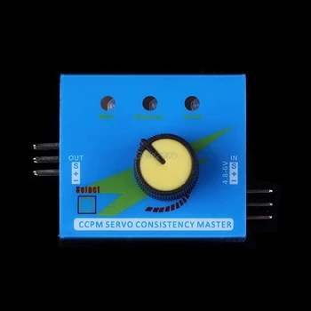

Steering Gear Tester 3 CH Speed Controler Servo Motor Tester for DIY Test G08 Whosale&DropShip