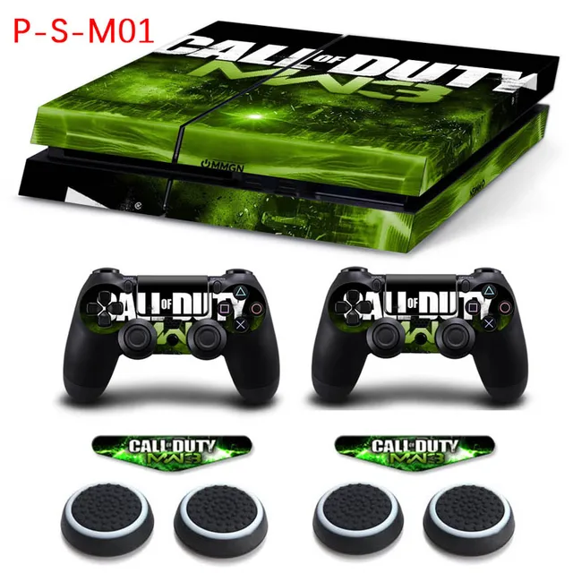 Cheap CALL OF DUTY Modern Warfare 3 Vinyl Sticker Decal  For Sony Playstation 4 Console Protective Skin & LED Stickers & Silicone Caps