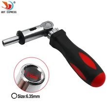 6,35 мм 1/4 дюйма 180 градусов Регулируемый шестигранный угловой драйвер трещотка Ключ шестигранный бит драйвер трещотка отвертка