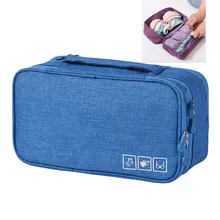 Бюстгальтер нижнее белье одежда органайзеры упаковочная коробка Нижнее белье носок сумка для хранения дорожные аксессуары 6 цветов